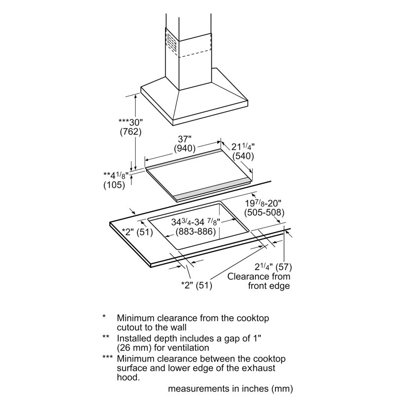 Bosch 800 Series 36" Induction Cooktop & Reviews Wayfair